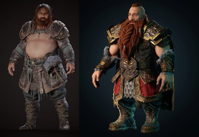 model unreal engine realistic 3d game character video game character ue5 unity