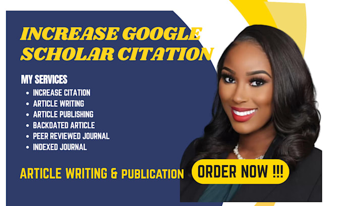 increase google scholar citation referencing research journal publication