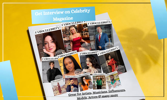 interview you on celebrity blog