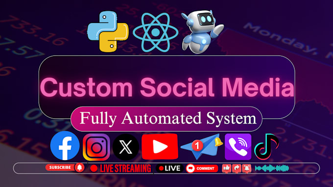 create python bot automation bot instagram API bot youtube API bot reddit bot