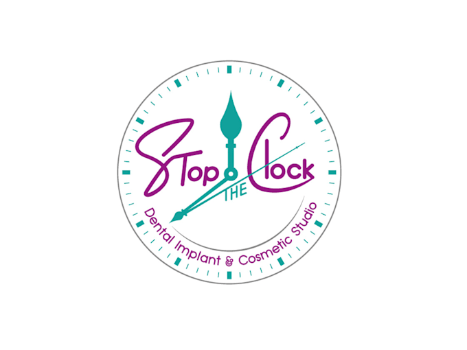 do modern wonderful timer, watch, clock logo design