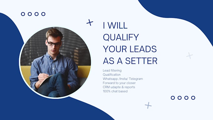 qualify your leads as a setter no calls involved french