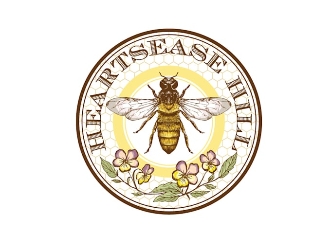 design a professional modern bee logo