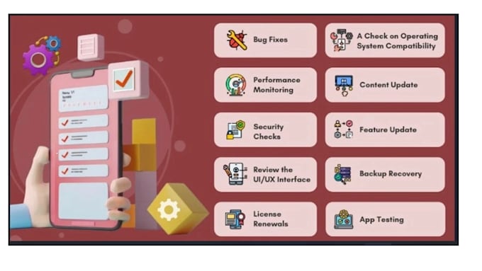 fix bugs or errors in your existing app