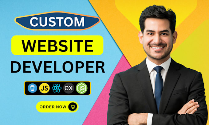build and rebuild custom website full stack, front end, back end developer