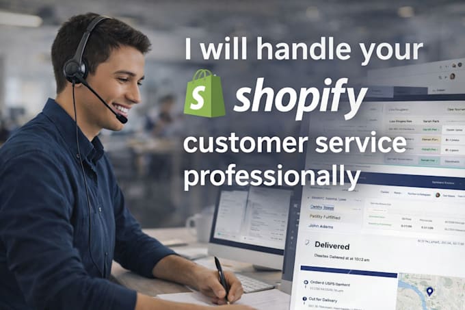be your professional shopify customer service