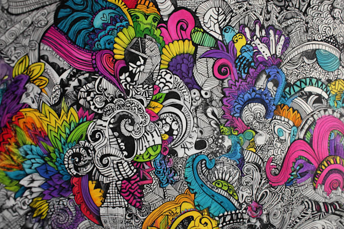design doodle and doodle art for any purpose