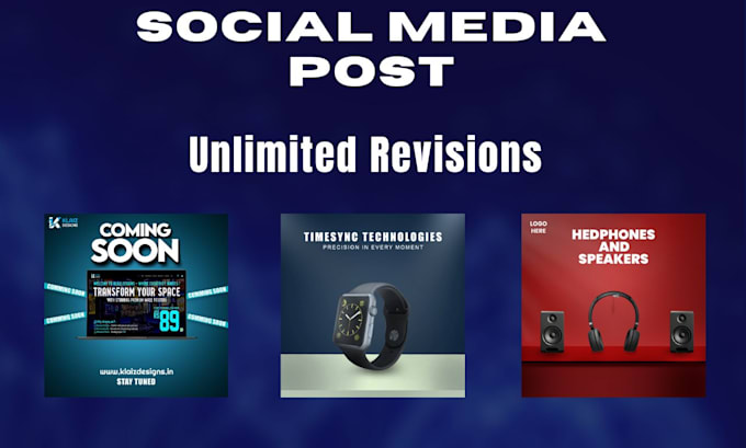 design social media poster