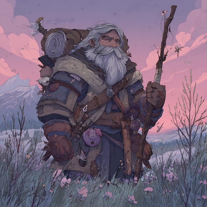 paint realistic or fantasy character art