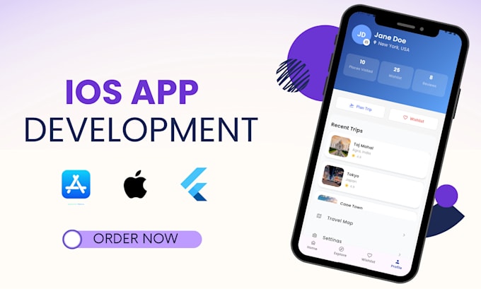 be your IOS app developer for mobile app development using flutter developer