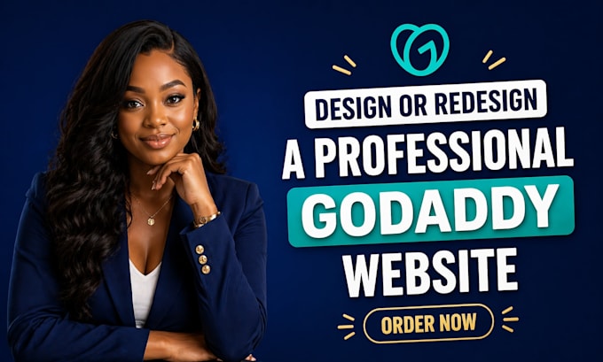 godaddy website design, godaddy website redesign, godaddy website, godaddy SEO