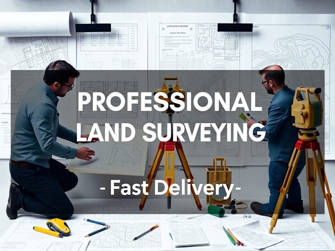 Do professional land surveying drafts with fast delivery by Jelifa_arch ...