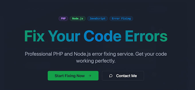 fix any PHP or react error