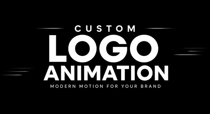 create a custom logo reveal animation