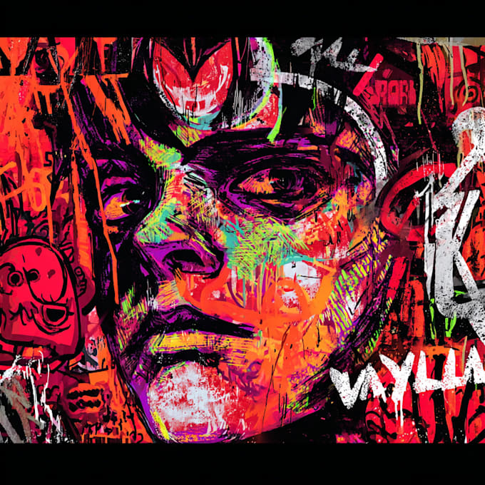 do illustration expresionism art, graffity, abstract