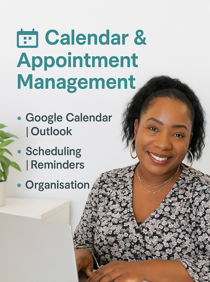 Manage your calendar appointments and schedule by Vabyjolene Fiverr