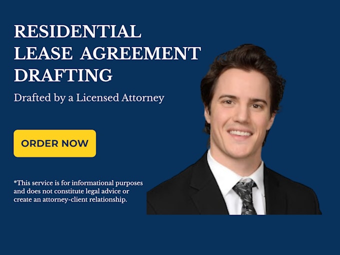 draft a residential lease agreement