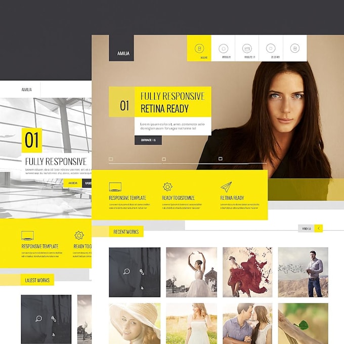 review your website or provide a professional wordpress demo