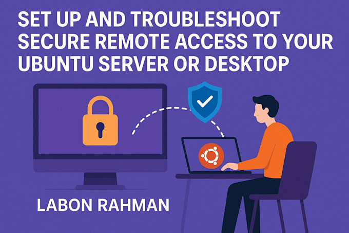 set up and troubleshoot secure remote access to your ubuntu server or desktop