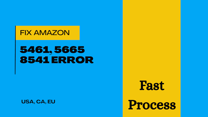 fix amazon listing error 5665, 5461, 8541 approve gtin exemption