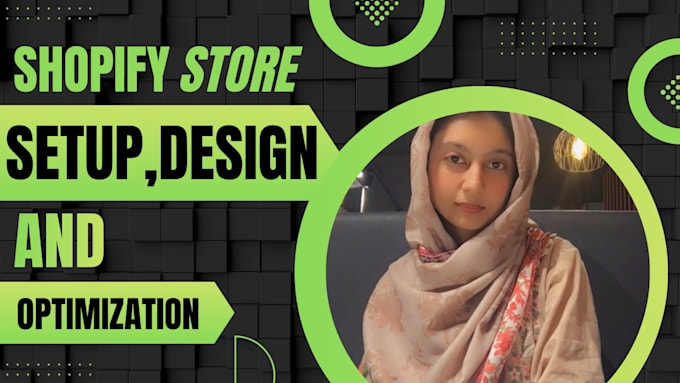 shopify store setup, design, and optimization