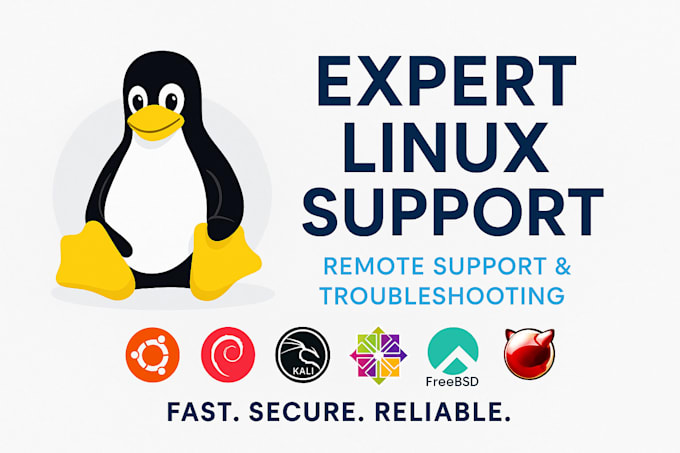 provide expert linux support for servers and desktops