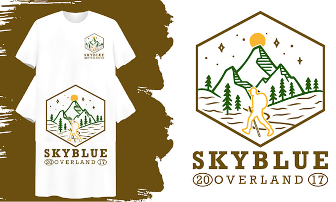 create simple and custom illustrations for t shirt design