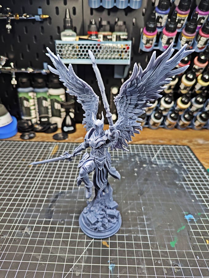 3d print high quality resin or fdm miniatures and terrain