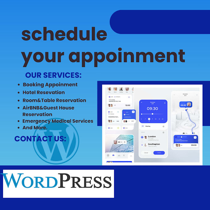 build booking websites,scheduling sys,appointment sys,booking platform