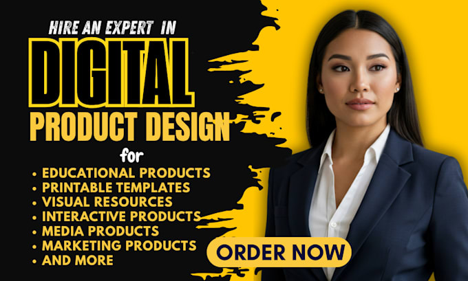 design digital products, flashcards, audiobook, presentation templates design