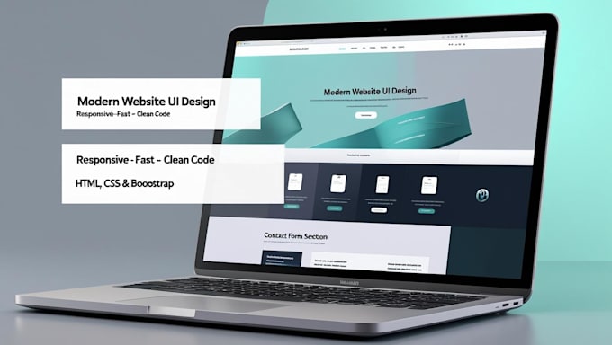 fix HTML, CSS, and layout bugs and make your website responsive