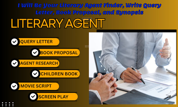 be your literary agent finder write query letter manuscript book proposal