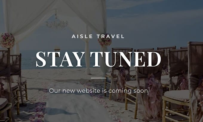 create coming soon or maintenance page with countdown timer