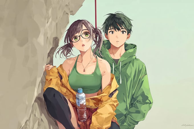 draw anime manga illustration
