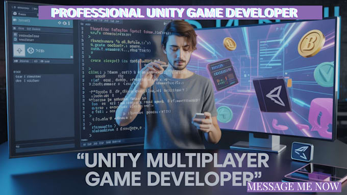 develop professional 2d mobile and PC games in unity game engine