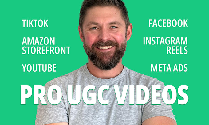 create ugc video ads for tiktok, instagram and facebook