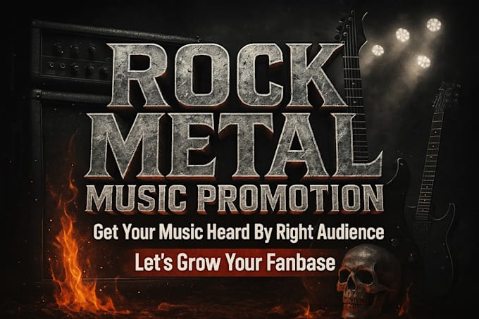 pitch your heavy rock or metal music to active playlist curators and influence