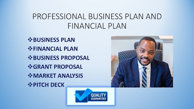 craft professional business plans and financial plans
