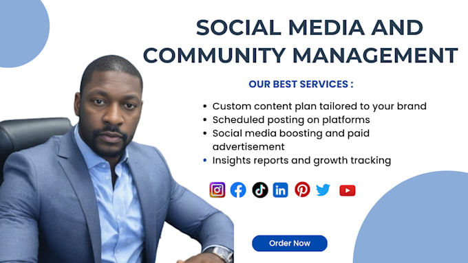 manage your social media and grow your online community