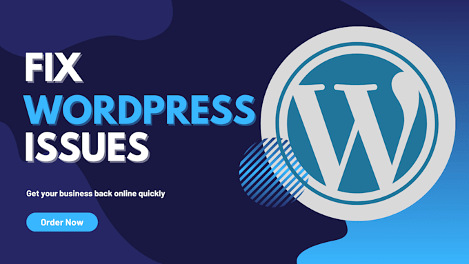 fix wordpress issues, errors, bugs, CSS, provide wp support