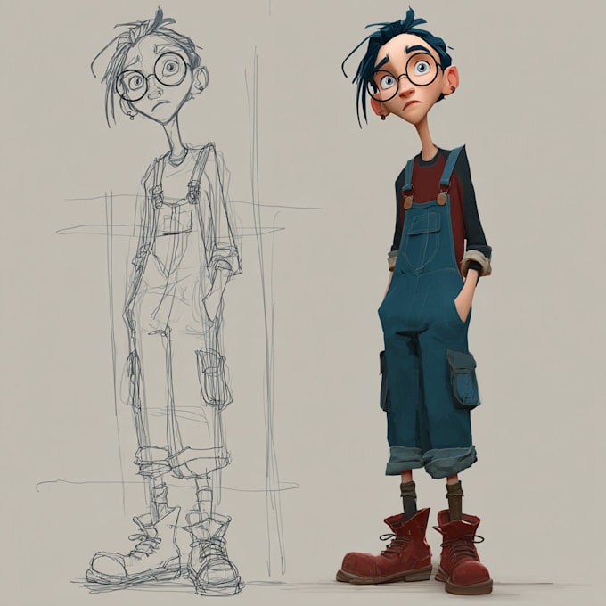 animate and loop your 2d character, art or image