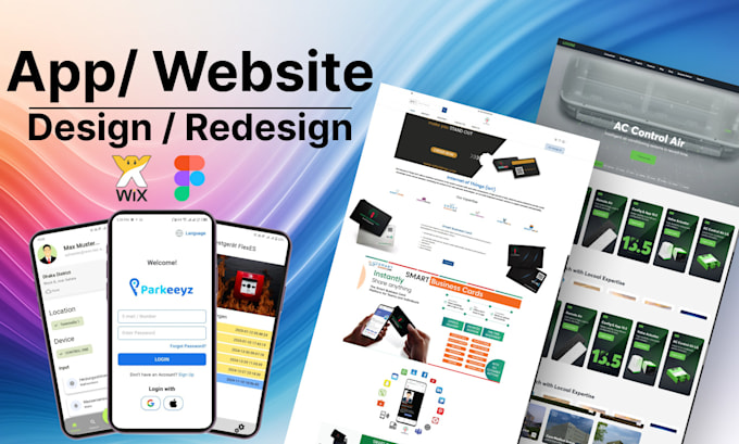 Do mobile app web app website ui ux design in figma by Mehedi754 | Fiverr