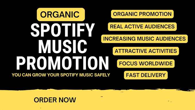 promote your spotify music to real audience