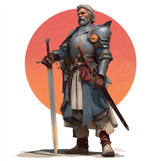 illustrate your dnd character based on your backstory