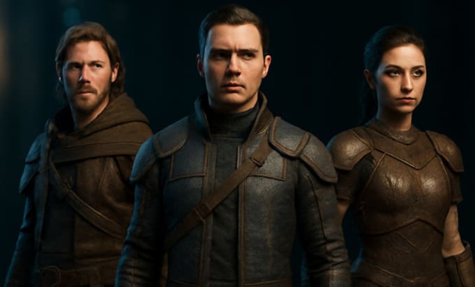 create a custom 3d metahuman character with rigging for unreal engine and unity