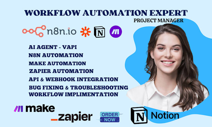build workflow with zapier make n8n automation airtable, zendesk