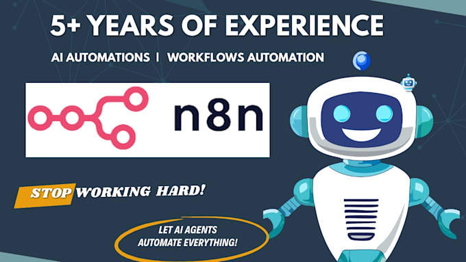 build n8n workflows for ai agents, voice bots and automation