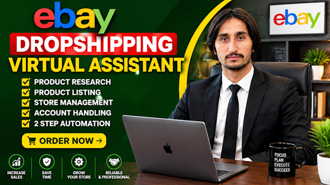 ebay etsay mercari shopify and poshmark virtual assistant va