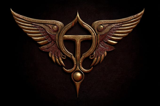 design medieval, fantasy, rpg gaming logo