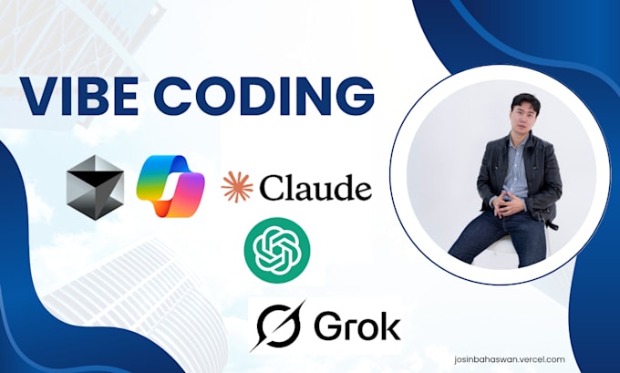 develop your app or website using vibe coding with claude